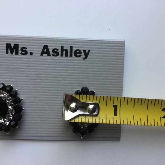 Jeweled Clip Earrings - Picture 6 of 6